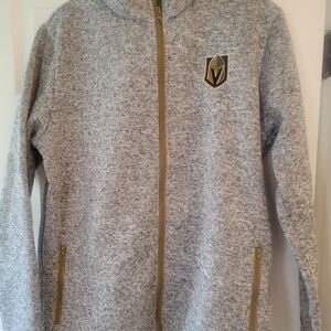 Las vegas golden knights zip up sweatshirt